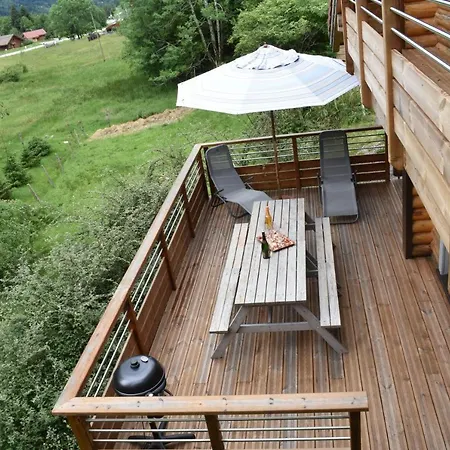 La Bresse Lodge Chalet En Rondins Climatise-3